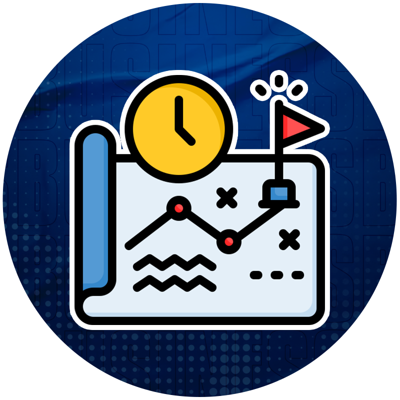 Icono de estrategia de ventas