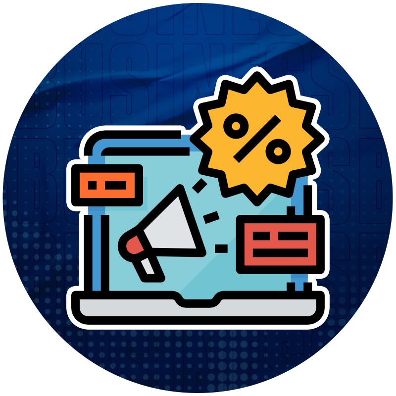 Icono de decisiones basadas en datos