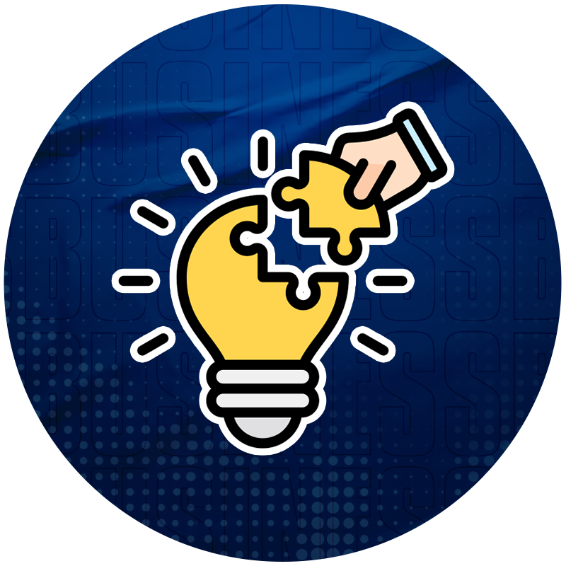 Icono de enfoque ingenieril